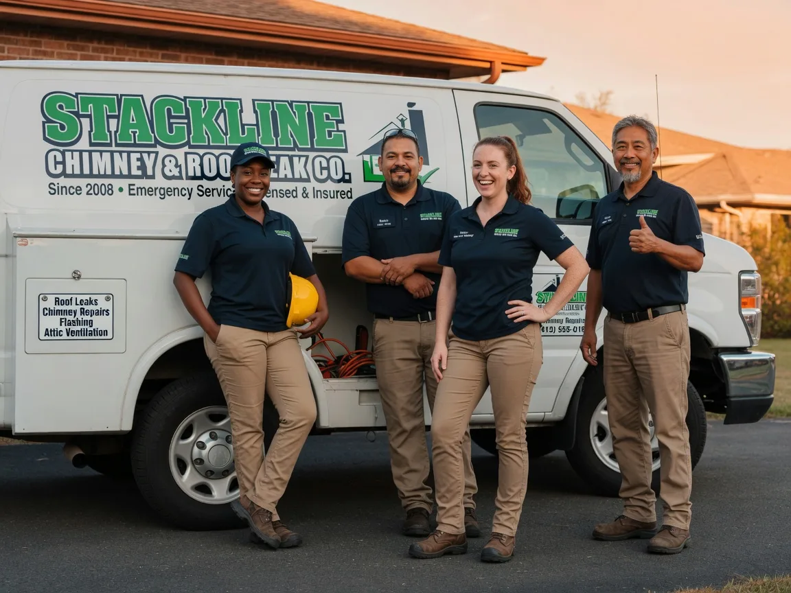 Chimney flashing repair company in Francis Creek, WI